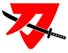 Katana-Logo (hier rot/schwarz)