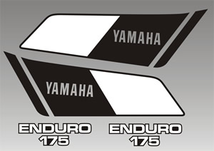 Dekorsatz Enduro 175