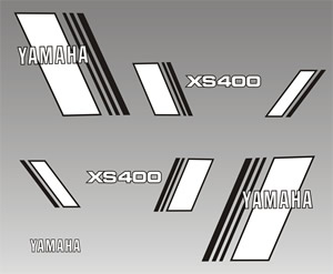 Dekorsatz Yamaha XS400